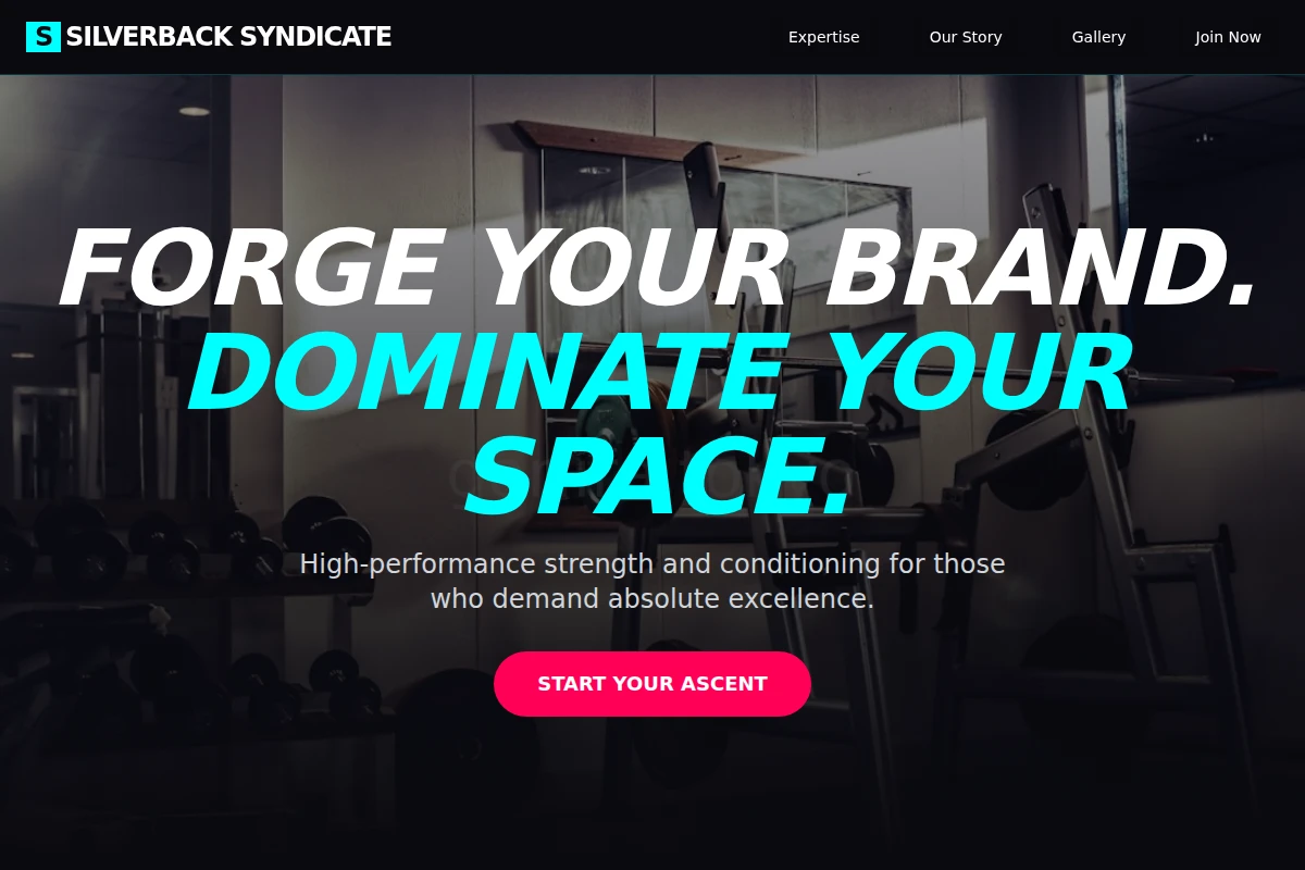 Premium Martial Arts Studio Website Design