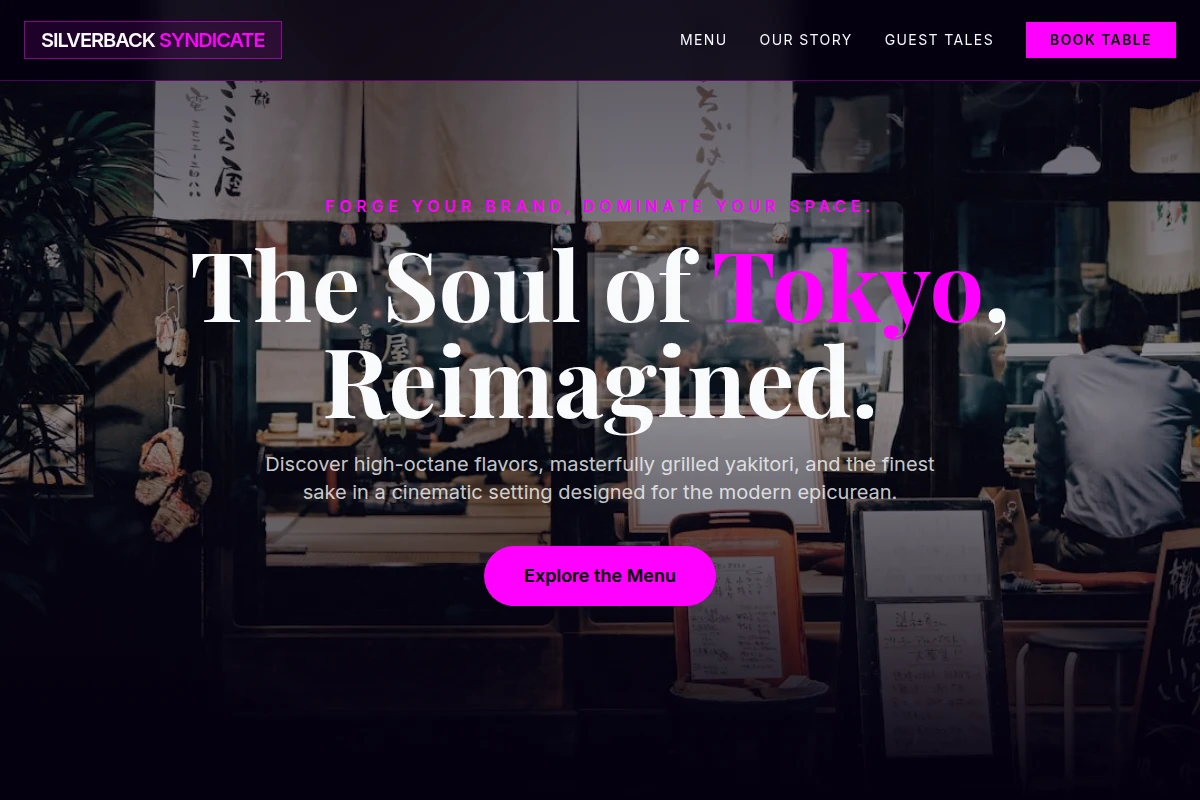 Static Japanese Food
