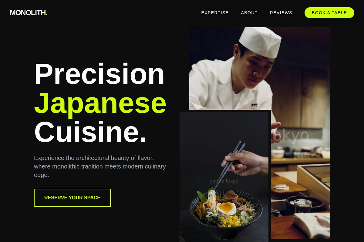 Monolith Japanese Food