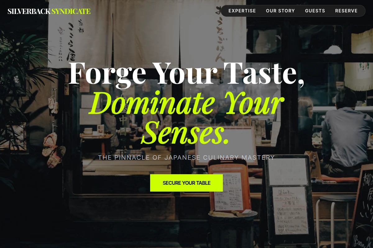 Forge Japanese Food